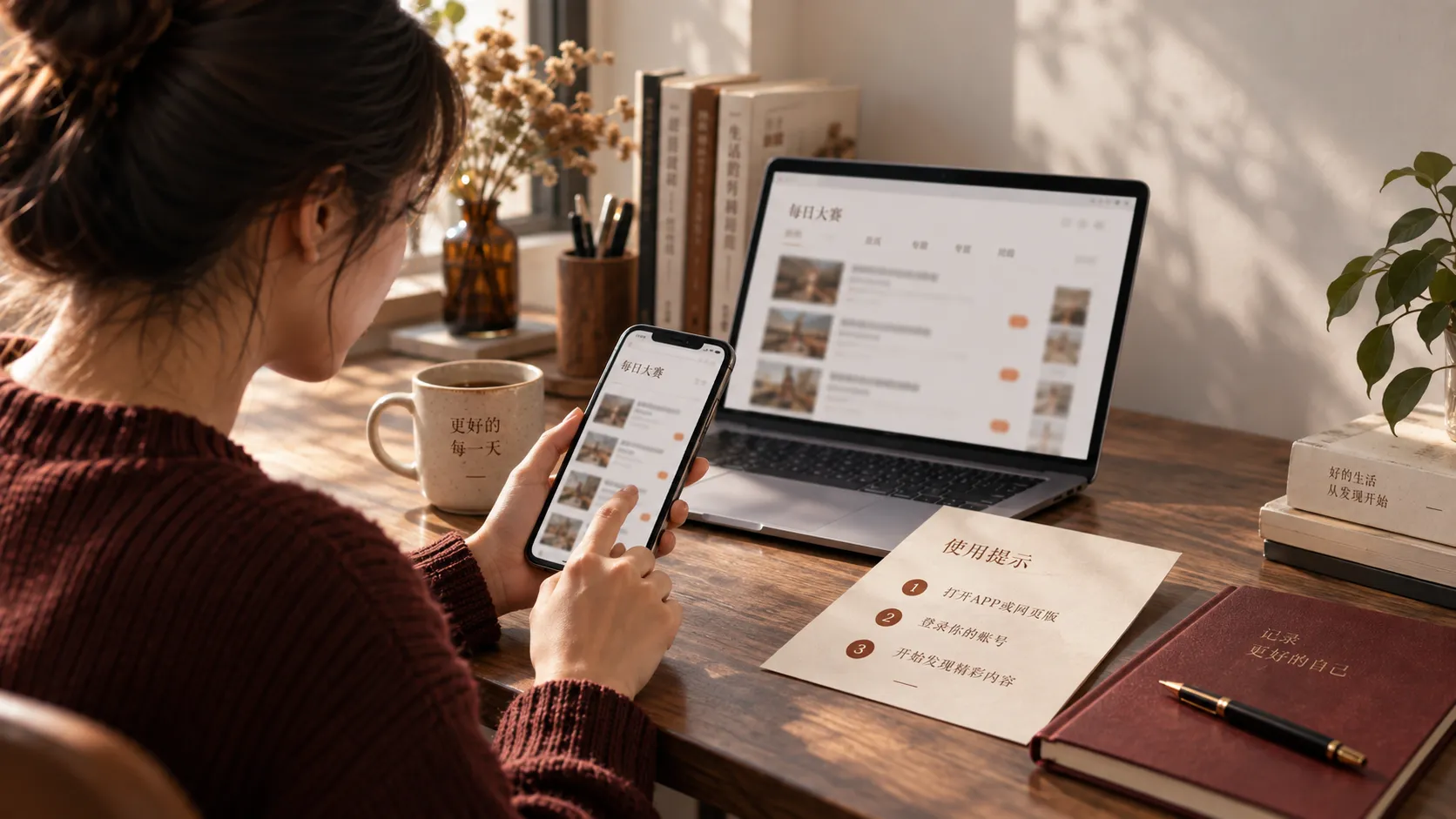 APP、网页与设备使用